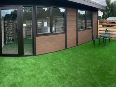 Derby Garden Room Dog Groomer Finishing Outside Piece